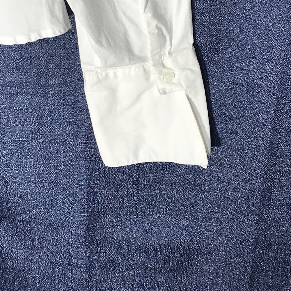 White Crisp Blouse - Picture 3 of 5